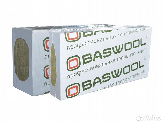 BASWOOL РУФ Н 100  нижний слой теплоизоляции плоской кровли, теплоизоляция полов под стяжку
