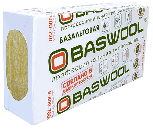 BASWOOL СТАНДАРТ 50 Теплоизоляция в слоистых кладках